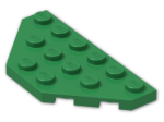 LEGO® Stein: Plate 3 x 6 without Corners 2419 | Farbe: Dark Green