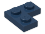 LEGO® Stein: Plate 2 x 2 Corner 2420 | Farbe: Earth Blue