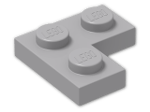 LEGO® Stein: Plate 2 x 2 Corner 2420 | Farbe: Medium Stone Grey