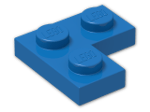 LEGO® Stein: Plate 2 x 2 Corner 2420 | Farbe: Bright Blue