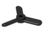 LEGO® Stein: Propellor 3 Blade 4 Diameter 2421 | Farbe: Black