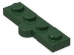LEGO® Brick: Hinge Plate 1 x 4 (Complete) 2429c01 | Color: Earth Green