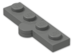 LEGO® Stein: Hinge Plate 1 x 4 (Complete) 2429c01 | Farbe: Dark Grey