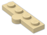 LEGO® Brick: Hinge Plate 1 x 4 (Complete) 2429c01 | Color: Brick Yellow