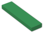 LEGO® Stein: Tile 1 x 4 with Groove 2431 | Farbe: Dark Green