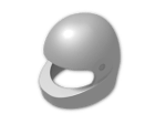 LEGO® Brick: Minifig Helmet Modern 2446 | Color: Silver