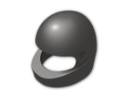 LEGO® Stein: Minifig Helmet Modern 2446 | Farbe: Metallic Dark Grey