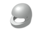 LEGO® Brick: Minifig Helmet Modern 2446 | Color: Silver flip/flop