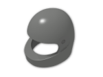 LEGO® Brick: Minifig Helmet Modern 2446 | Color: Dark Grey