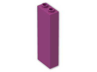 LEGO® Stein: Brick 1 x 2 x 5 2454 | Farbe: Bright Reddish Violet