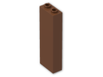LEGO® Brick: Brick 1 x 2 x 5 2454 | Color: Reddish Brown