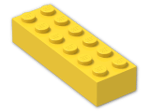 LEGO® Brick: Brick 2 x 6 2456 | Color: Bright Yellow