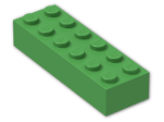 LEGO® Brick: Brick 2 x 6 2456 | Color: Bright Green