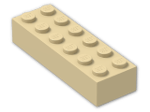 LEGO® Brick: Brick 2 x 6 2456 | Color: Brick Yellow