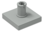 LEGO® Brick: Tile 2 x 2 with Pin 2460 | Color: Grey