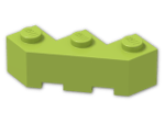 LEGO® Brick: Brick 3 x 3 Facet 2462 | Color: Bright Yellowish Green