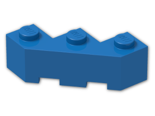 LEGO® Brick: Brick 3 x 3 Facet 2462 | Color: Bright Blue