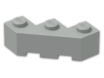 LEGO® Brick: Brick 3 x 3 Facet 2462 | Color: Grey