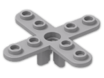 LEGO® Brick: Propellor 4 Blade 5 Diameter 2479 | Color: Medium Stone Grey