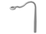 LEGO® Brick: Minifig Whip 2488 | Color: Silver