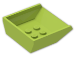 LEGO® Brick: Tipper Bucket Small 2512 | Color: Bright Yellowish Green