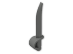 LEGO® Stein: Minifig Sword Cutlass 2530 | Farbe: Dark Grey