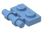 LEGO® Brick: Plate 1 x 2 with Handle 2540 | Color: Medium Blue