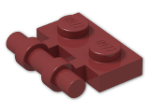 LEGO® Stein: Plate 1 x 2 with Handle 2540 | Farbe: New Dark Red