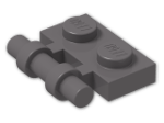 LEGO® Stein: Plate 1 x 2 with Handle 2540 | Farbe: Dark Stone Grey