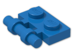 LEGO® Brick: Plate 1 x 2 with Handle 2540 | Color: Bright Blue