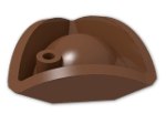 LEGO® Stein: Minifig Hat Tricorne 2544 | Farbe: Reddish Brown