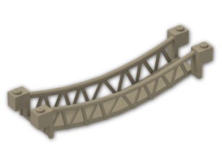 LEGO® Stein: Rope Bridge (needs work) 2549 | Farbe: Sand Yellow