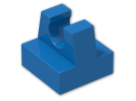 LEGO® Brick: Tile 1 x 1 with Clip 2555 | Color: Bright Blue