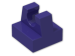 LEGO® Stein: Tile 1 x 1 with Clip 2555 | Farbe: Medium Lilac