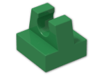 LEGO® Stein: Tile 1 x 1 with Clip 2555 | Farbe: Dark Green