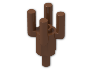 LEGO® Brick: Plant Tree Palm Top 2566 | Color: Reddish Brown