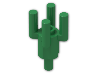 LEGO® Stein: Plant Tree Palm Top 2566 | Farbe: Dark Green