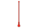 LEGO® Brick: Antenna 8H Whip 2569 | Color: Transparent Fluorescent Reddish Orange