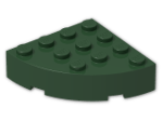LEGO® Brick: Brick 4 x 4 Corner Round 2577 | Color: Earth Green