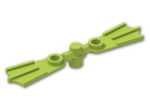 LEGO® Brick: Minifig Flippers on Sprue 2599c01 | Color: Bright Yellowish Green