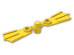 LEGO® Brick: Minifig Flippers on Sprue 2599c01 | Color: Bright Yellow