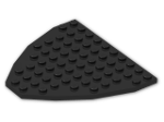 LEGO® Brick: Boat Bow Plate 10 x 9 2621 | Color: Black
