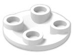 LEGO® Stein: Dish 2 x 2 2654 | Farbe: White