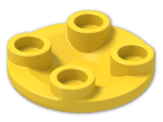 LEGO® Brick: Dish 2 x 2 2654 | Color: Bright Yellow