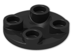 LEGO® Stein: Dish 2 x 2 2654 | Farbe: Black