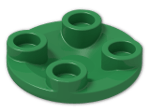 LEGO® Brick: Dish 2 x 2 2654 | Color: Dark Green