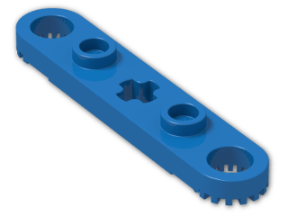 LEGO® Brick: Technic Rotor 2 Blade with 2 Studs 2711 | Color: Bright Blue
