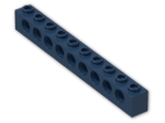 LEGO® Brick: Technic Brick 1 x 10 with Holes 2730 | Color: Earth Blue
