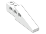 LEGO® Brick: Technic Brick 1 x 6 x 1.667 Wing Back 2744 | Color: White