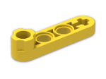 LEGO® Stein: Technic Beam 4 x 0.5 Liftarm with Boss 2825 | Farbe: Bright Yellow